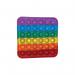 Pop Fidget Pad Square Multicoloured 125x125x10mm POPSQM PLN10849