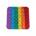 Pop Fidget Pad Square Multicoloured 125x125x10mm POPSQM PLN10849