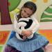 Compact Cuddle Ball 250mm Diameter BlackWhite CUDWB PLN10871