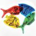 Fidget Toy Jelly Fish Design Assorted 200mm (Pack of 4) FGJF4 PLN17549