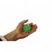 Flashing LED Crystal Shaped Ball Light 60mm Diameter Battery Operated SFCB PLN47170