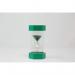 Sand Timer with Matching Coloured Sand 1 Minute GreenClear 75x75x160mm ST1 PLN47249