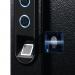 Phoenix Fingerprint Key Safe Electronic Lock 60 Adjustable Hooks Black KS0021F PN01295