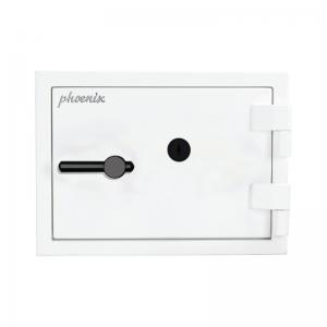 Phoenix Fortress High Security Safe Size 1 22L  Key Lock White SS1451K