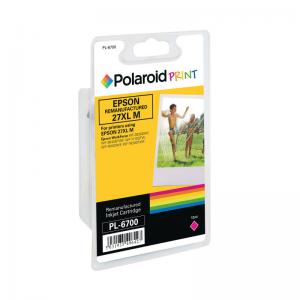 Polaroid Epson 27XL Remanufactured Inkjet Cartridge Magenta