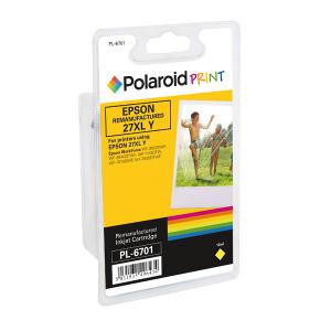 Polaroid Epson 27XL Remanufactured Inkjet Cartridge Yellow