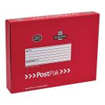 Postpak Red Full-Shirt Small Mailbox (Pack of 20) P20 POF02701