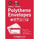 Polythene 440x320 Envelopes (Pack of 20) 101-3485 POF11407
