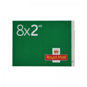Royal Mail Second Class Stamp Book Pack of 8 2CB8SINGLE POF15478