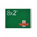 Royal Mail Second Class Stamp Book (Pack of 8) 2CB8SINGLE POF15478
