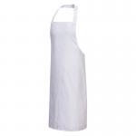 Portwest Polycotton Bib Apron White (Pack of 12) POW02103