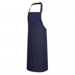 Portwest Polycotton Bib Apron Navy (Pack of 12) POW02105