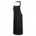 Portwest Polycotton Bib Apron Blk (Pack of 12) POW02112