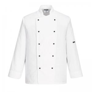 Portwest Somerset Chefs Jacket Ls 3XL White POW02694