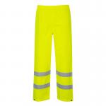 Portwest Hi Vis Rain Traffic Trousers M Yellow POW02976