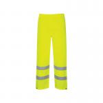 Portwest Hi Vis Rain Traffic Trousers 3XL Yellow POW02981