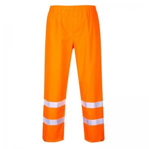 Portwest Hi Vis Rain Traffic Trousers 3XL Orange POW03235