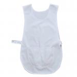 Portwest Tabard with Pocket SM White (Pack of 12) POW03406