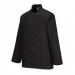 Portwest Somerset Chefs Jacket LS XS Blk POW03697