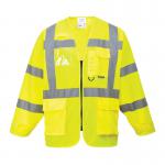 Portwest Hi Vis Executive Jacket S Yellow POW04289