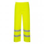 Portwest Hi Vis Rain Traffic Trousers 4XL Yellow POW04341