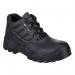 Portwest Steel Split Leather Mid Boot S1P SR 38 Blk POW12581