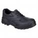 Portwest Steel Split Leather Low Shoe S1P SR 40 Blk POW12940