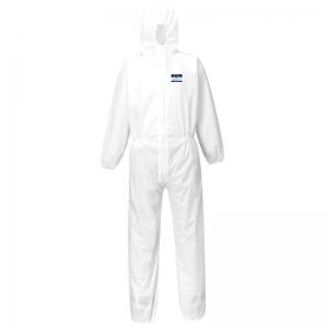 Portwest BizTex SMS Coverall Type 56 M White Pack of 50 POW13322