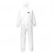Portwest BizTex SMS Coverall Type 56 M White (Pack of 50) POW13322