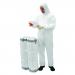 Portwest BizTex Microporous Coverall Type 56 M White (Pack of 25) POW13328