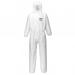 Portwest BizTex Microporous Coverall Type 56 2XL White (Pack of 25) POW13331