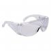 Portwest Visitor Safety Spectacles Clear (Pack of 12) POW13463