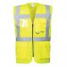 Portwest Berlin Hi Vis Executive Vest S Yellow (Pack of 10) POW13737