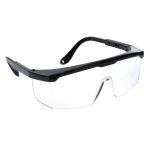 Portwest Classic Safety Spectacles Clear (Pack of 12) POW13899