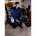 Portwest Liverpool Zip Coverall M Navy POW14079