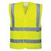 Portwest Hi Vis Band and Brace Vest SM Yellow (Pack of 10) POW14148