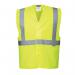 Portwest Hi Vis Band and Brace Vest SM Yellow (Pack of 10) POW14152