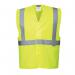 Portwest Hi Vis Band and Brace Vest SM Yellow (Pack of 10) POW14152