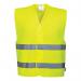 Portwest Hi Vis Two Band Vest LXL Yellow (Pack of 10) POW14161