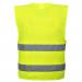 Portwest Hi Vis Two Band Vest LXL Yellow (Pack of 10) POW14161