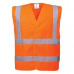 Portwest Hi Vis Band and Brace Vest SM Orange (Pack of 10) POW14164