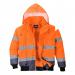 Portwest Hi Vis 3-in-1 Contrast Bomber Jacket M OrangeNavy POW14226