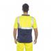 Portwest Hi Vis Contrast Polo Shirt SS S YellowNavy POW14245