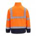 Portwest Hi Vis Contrast Fleece L OrangeNavy POW14383