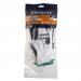 Portwest Flexo Grip Nitrile Glove Retail Pack M GryWhite (Pack of 12) POW15046