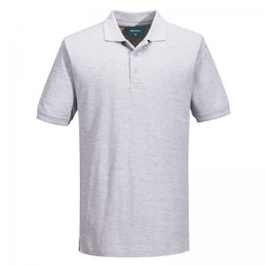 Portwest Naples Polo Shirt SS M Heather Gry POW15062