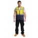 Portwest Warsaw Hi Vis Contrast Executive Vest 3XL YellowNavy (Pack of 10) POW15314