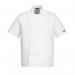 Portwest Cumbria Chefs Jacket SS L White POW15346