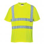 Portwest Hi Vis T-Shirt SS XS Yellow POW15548