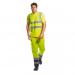 Portwest Hi Vis T-Shirt SS XS Yellow POW15548